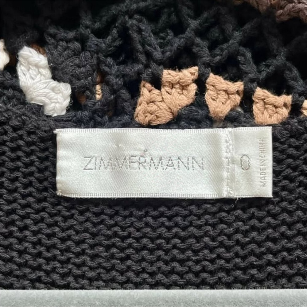 Zimmerman Crochet Midi Dress - Picture 4 of 4